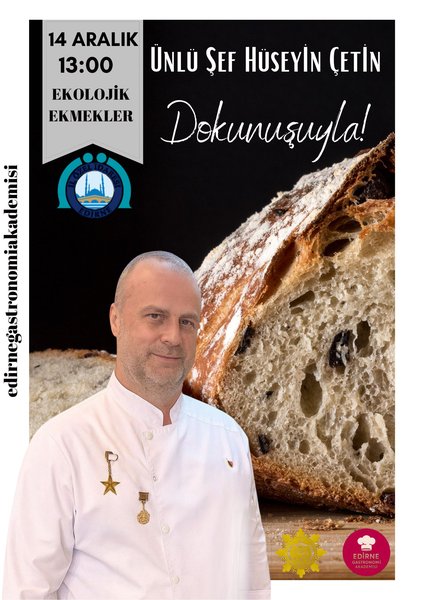 Green and Black Photocentric Bakery Poster